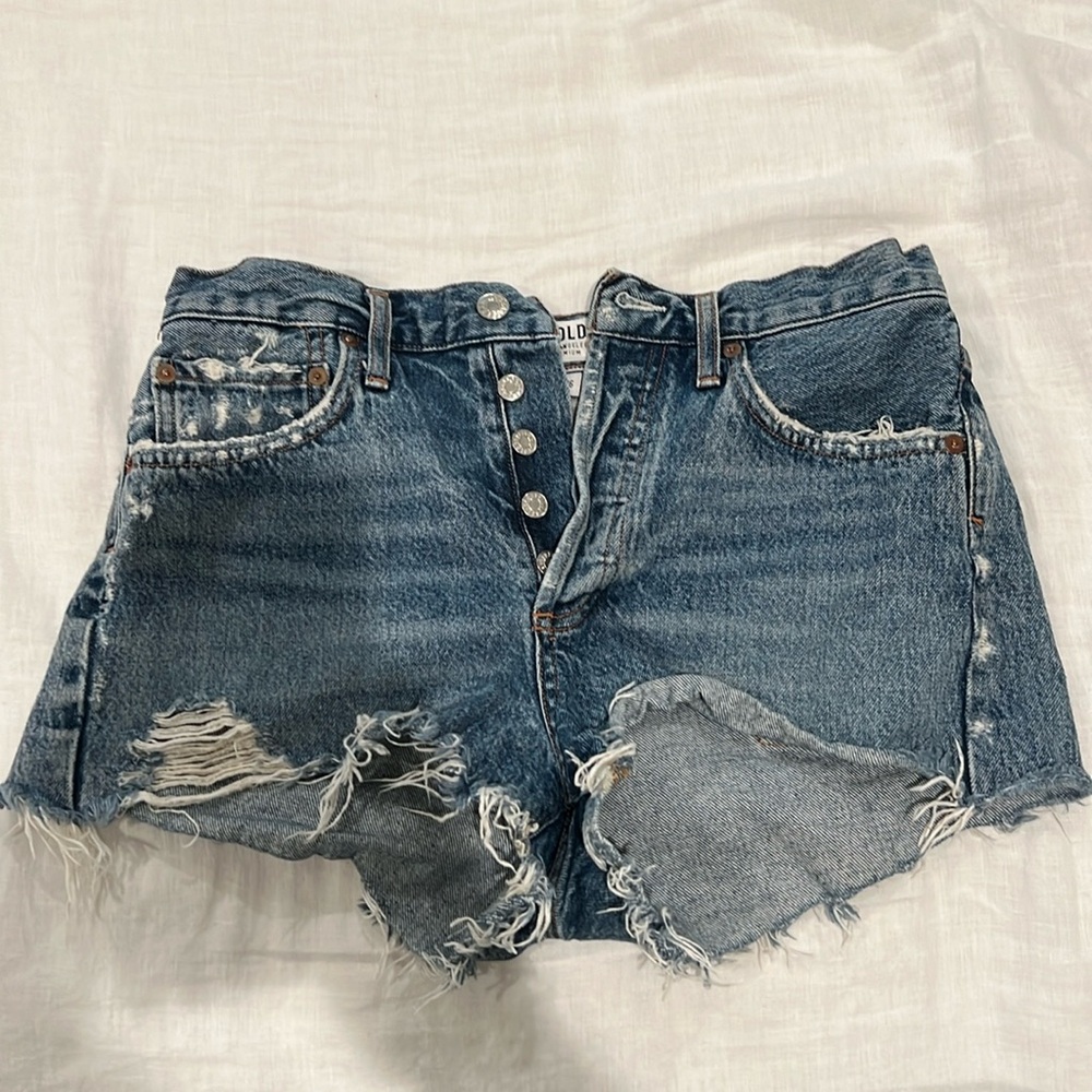 AGolde Cut Off Shorts
